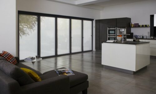 kitchen bifolding door blinds