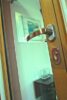 woodgrain aluminium door 400x600