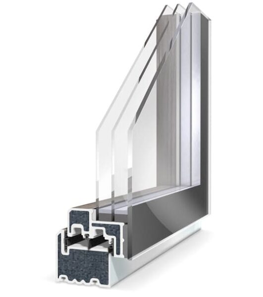 tripel-glazed window as part of a black friday for windows and doors offer