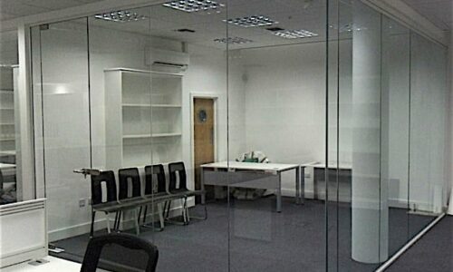 office glazed partitions