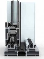 the wicona sliding door features excellent engineering, advanced thermal breaks and up to three tracks. 