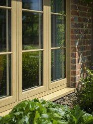 residence 9 window in a cottage. 