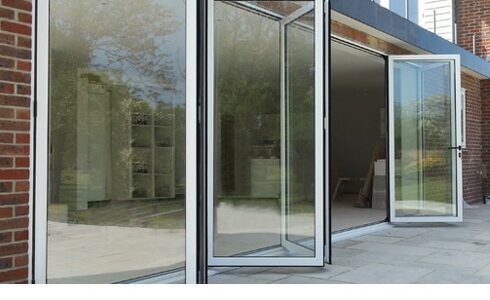 kawneer bifolding door installation.