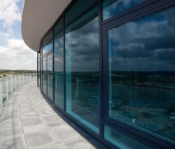 kawneer windows in a house.