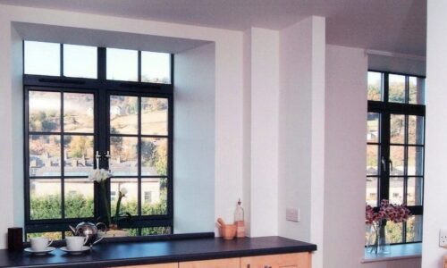 kawneer powder coated aluminium window