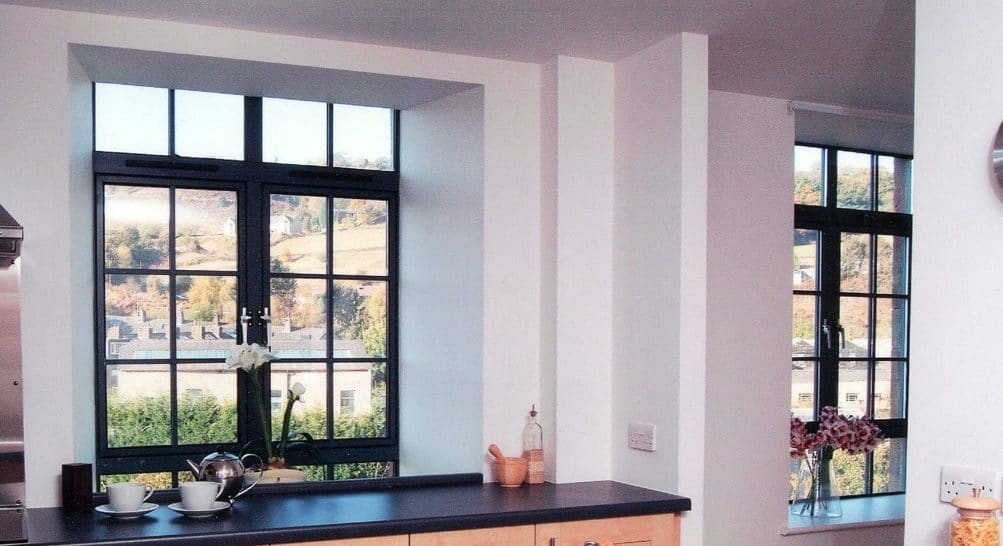 kawneer powder coated aluminium window