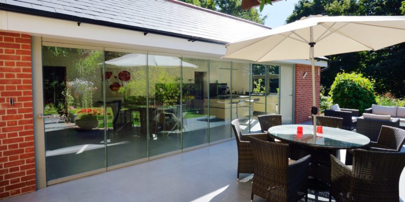 frameless bifold doors