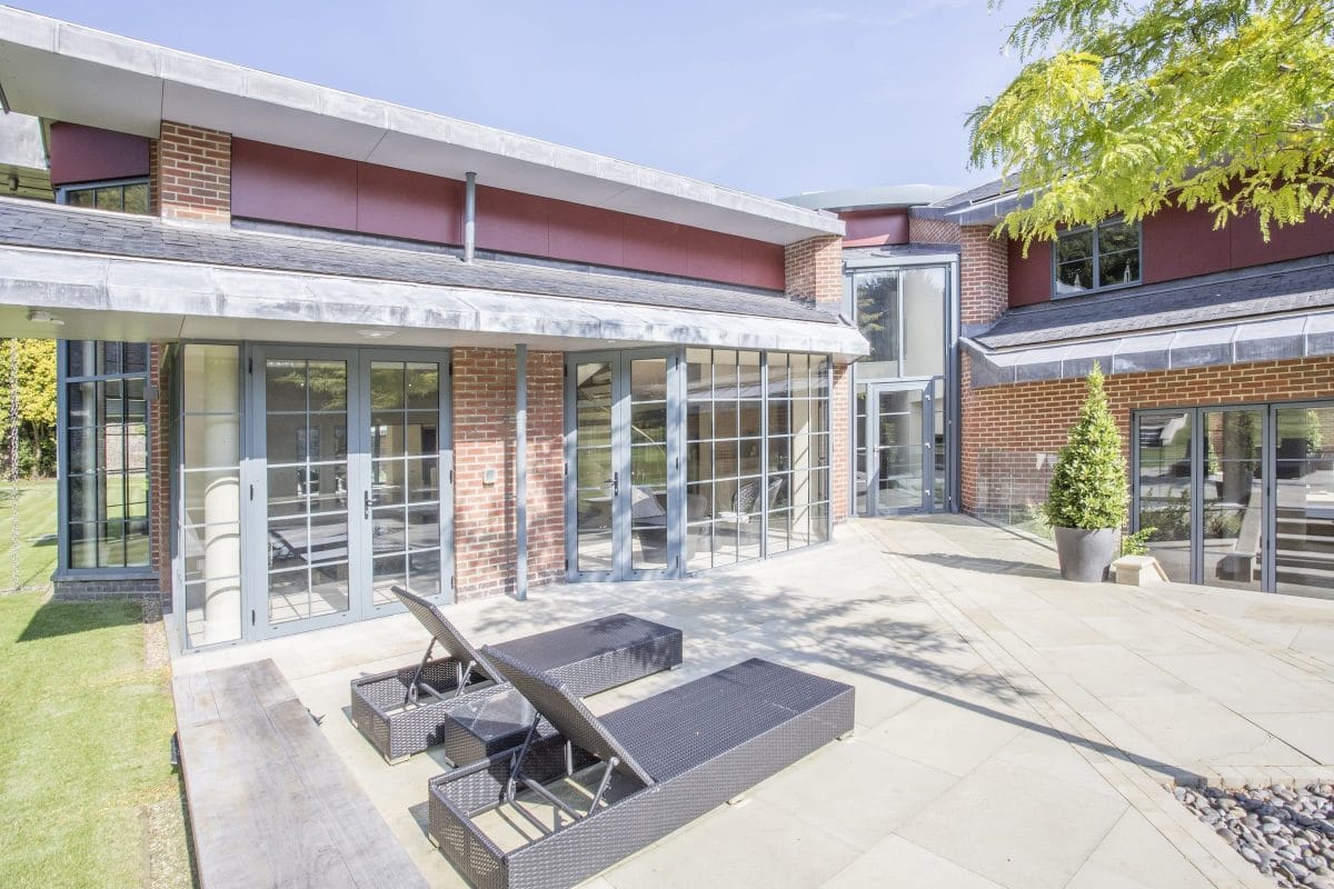 bifolding doors with georgian bars