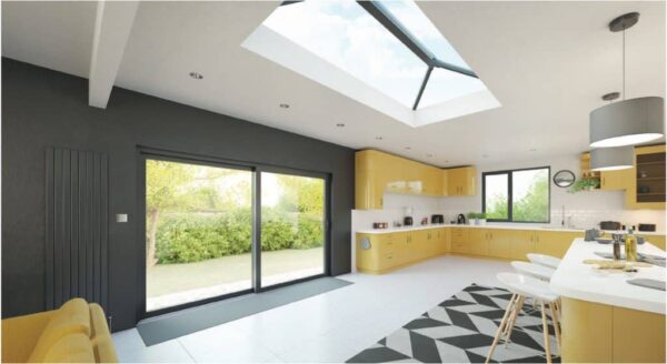 choosing a roof lantern with a stratus roof in a new lounge