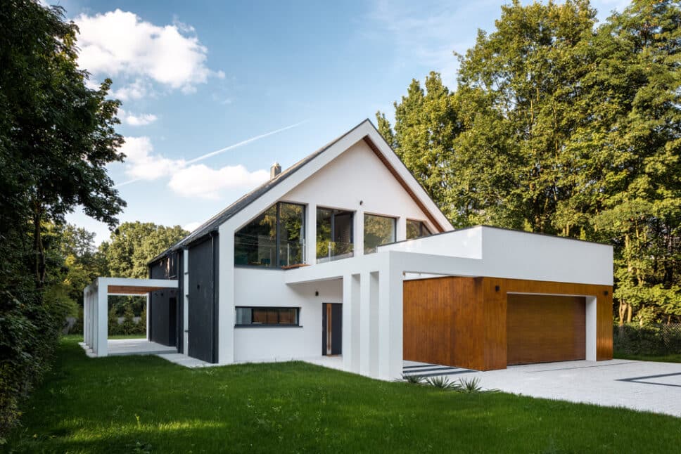 schuco windows in an architect designed house