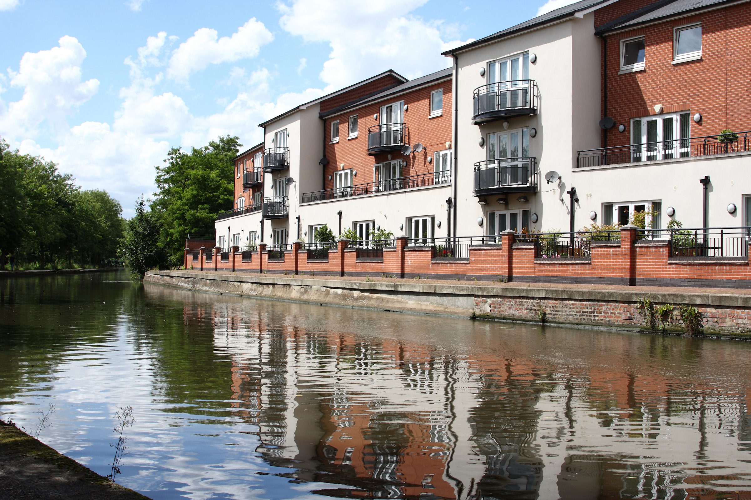 medium-duty external aluminium doors doors in riverside flats