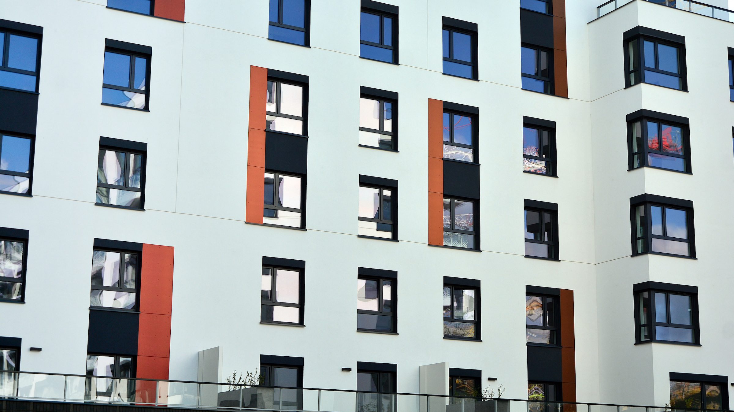 altec systems windows in a block of new flats