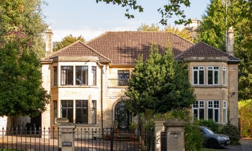 aluminium next to upvc windows