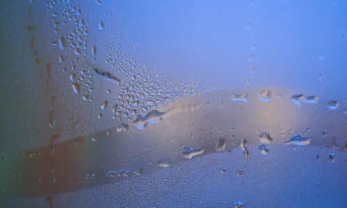 condensation glass