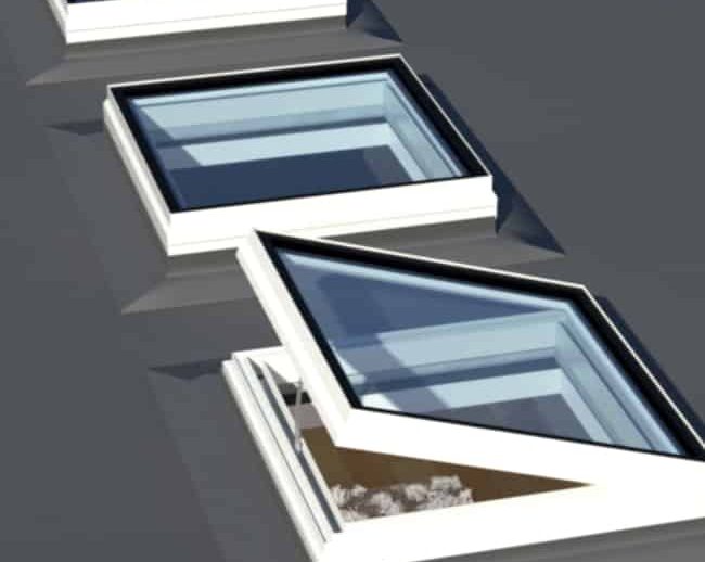 kesrel aluminium rooflight