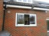 three panel bifold window