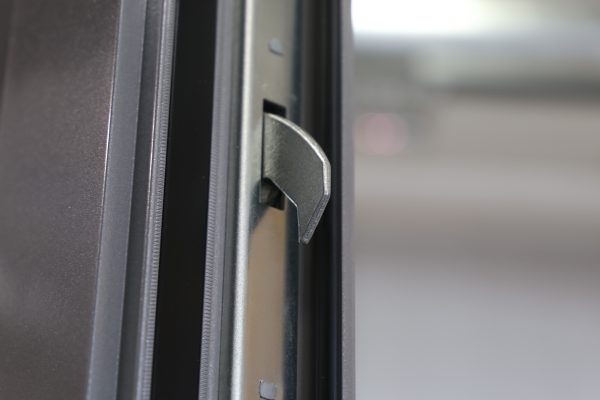 close up picture of door book bolt in the engaged position for pas24 and rc3 article
